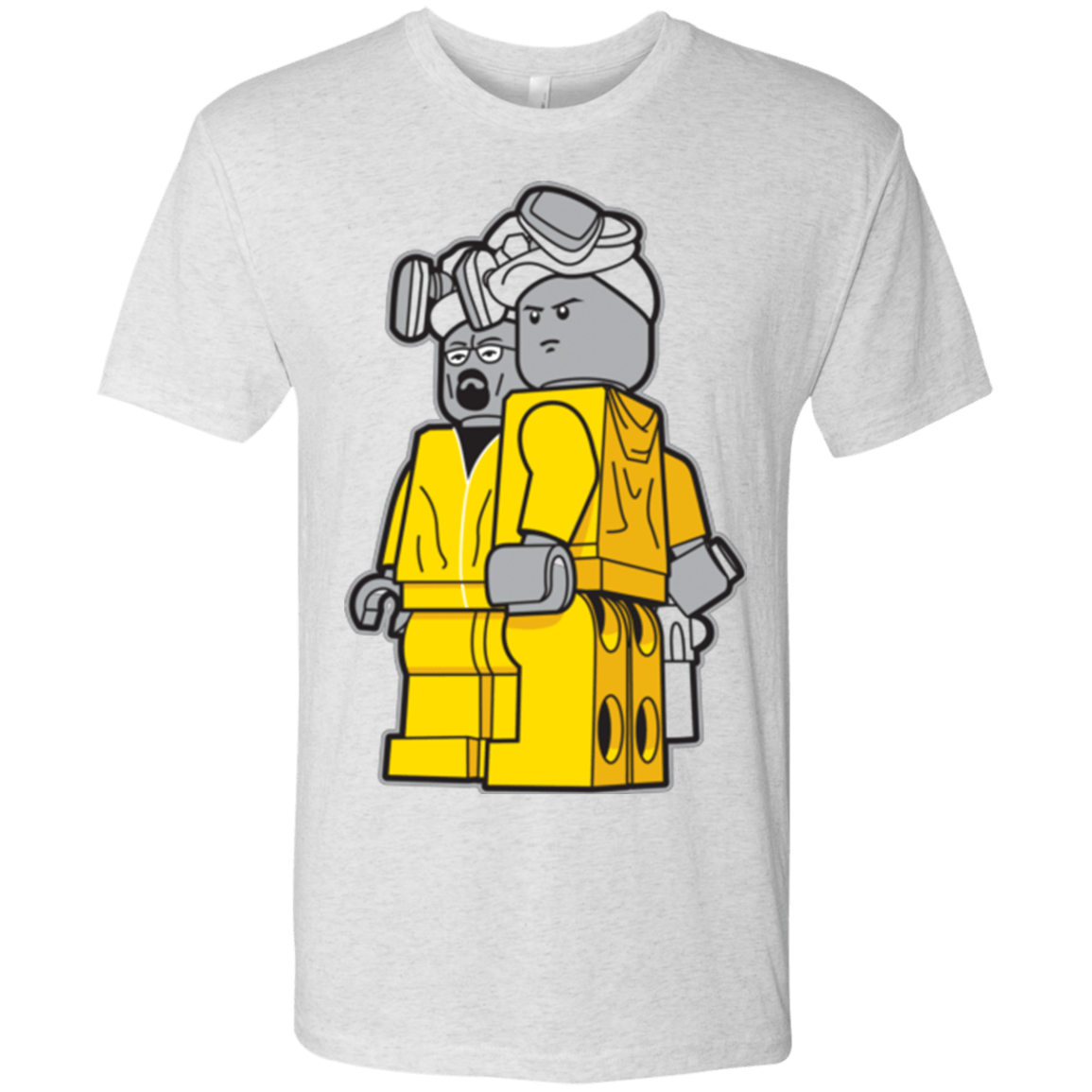 T-Shirts Heather White / Small Bricking Bad Men's Triblend T-Shirt
