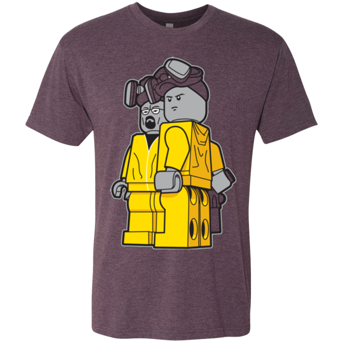 T-Shirts Vintage Purple / Small Bricking Bad Men's Triblend T-Shirt