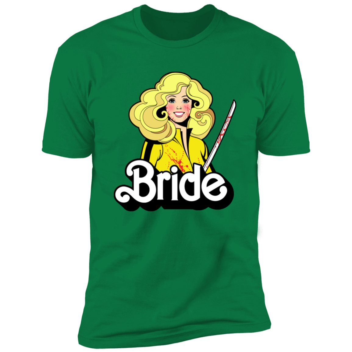 T-Shirts Kelly Green / S Bride Men's Premium T-Shirt