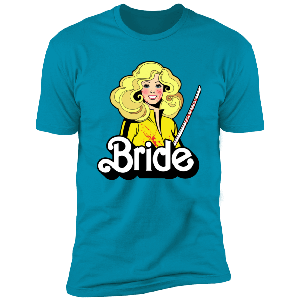 T-Shirts Turquoise / S Bride Men's Premium T-Shirt