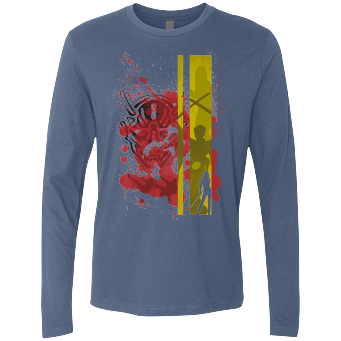 T-Shirts Indigo / Small Bride's Story Men's Premium Long Sleeve