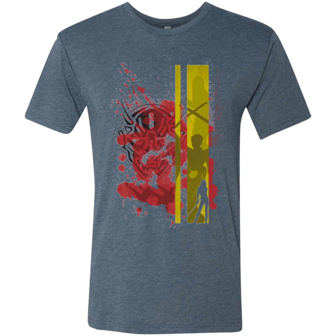 T-Shirts Indigo / Small Bride's Story Men's Triblend T-Shirt