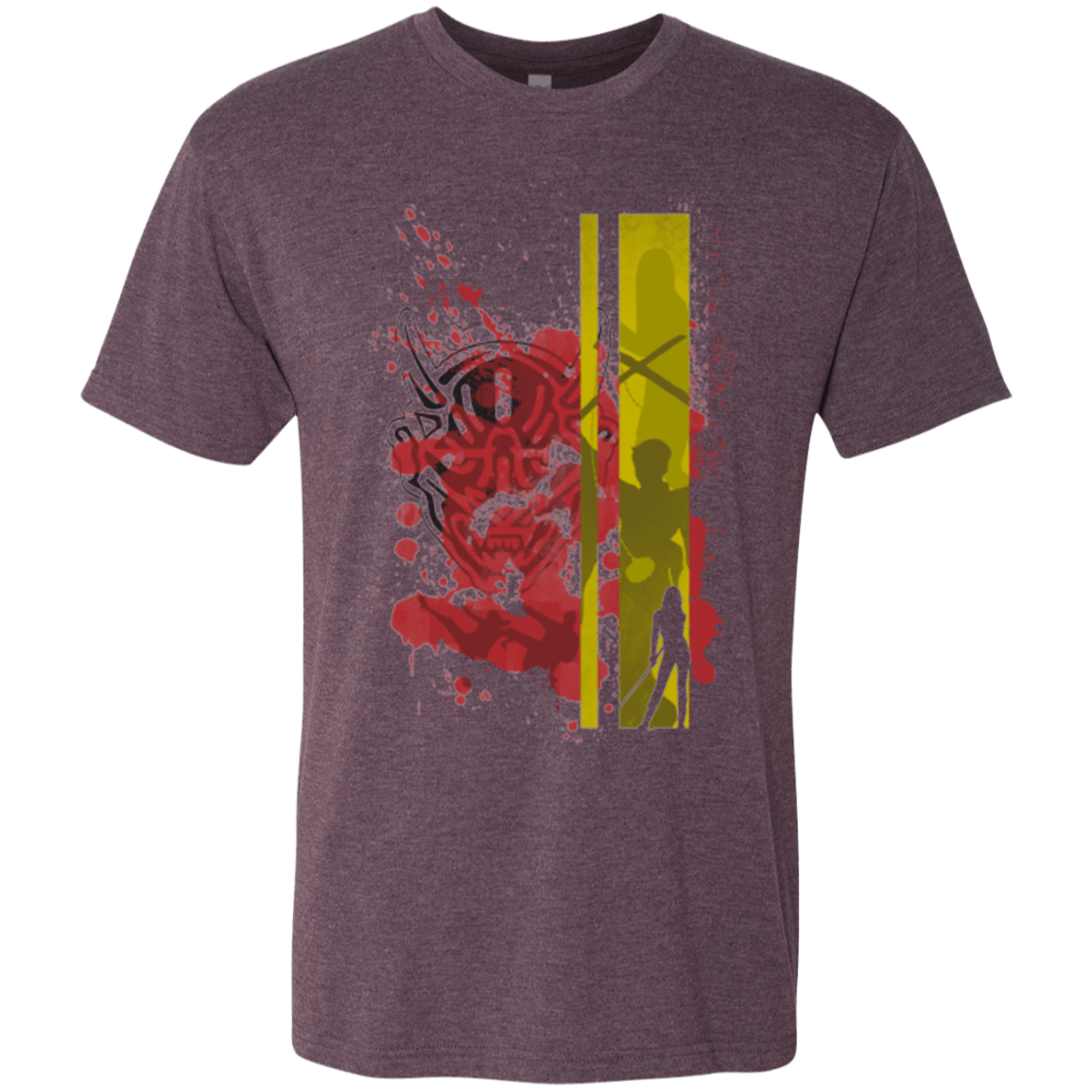 T-Shirts Vintage Purple / Small Bride's Story Men's Triblend T-Shirt