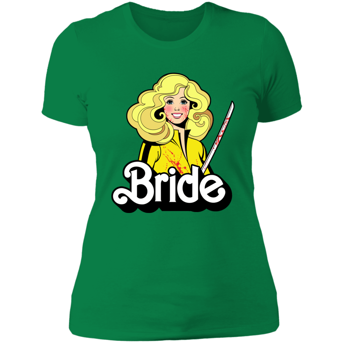 T-Shirts Kelly Green / S Bride Women's Premium T-Shirt