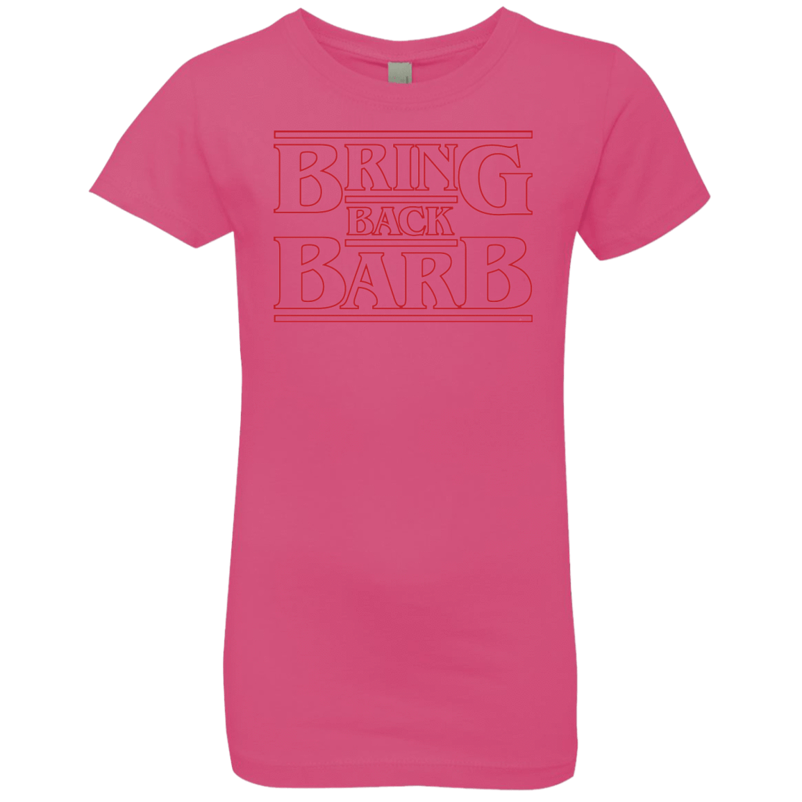 T-Shirts Hot Pink / YXS Bring Back Barb Girls Premium T-Shirt