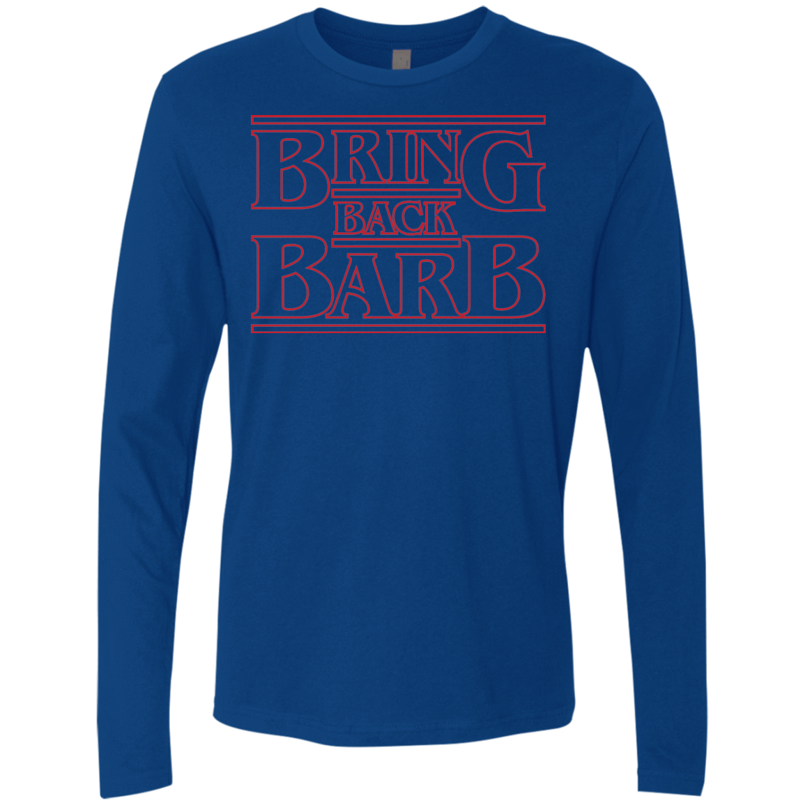 T-Shirts Royal / Small Bring Back Barb Men's Premium Long Sleeve
