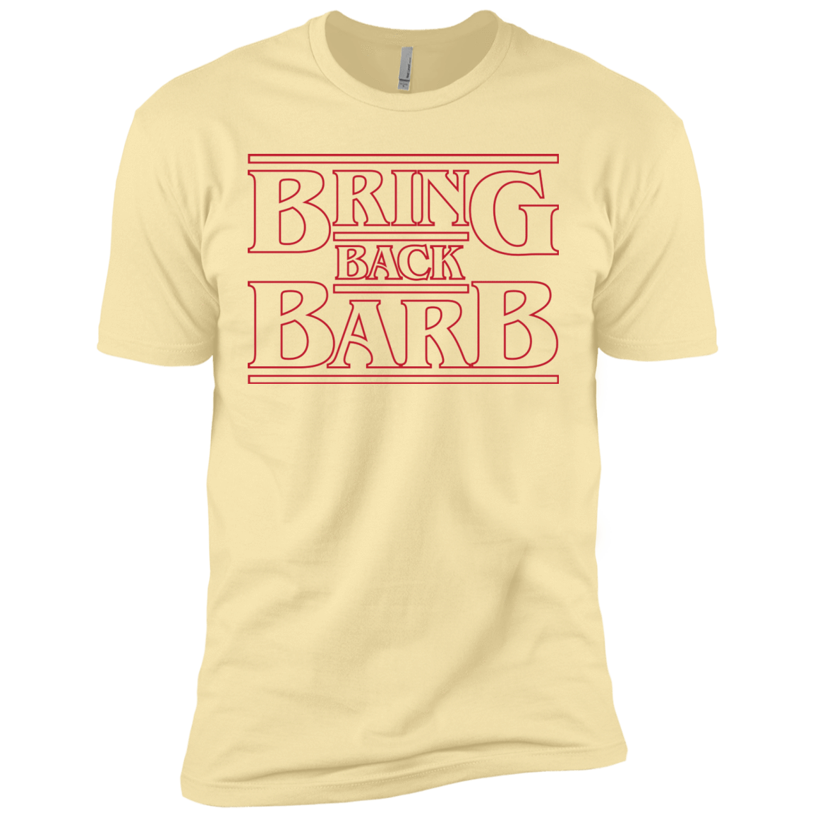 T-Shirts Banana Cream / X-Small Bring Back Barb Men's Premium T-Shirt