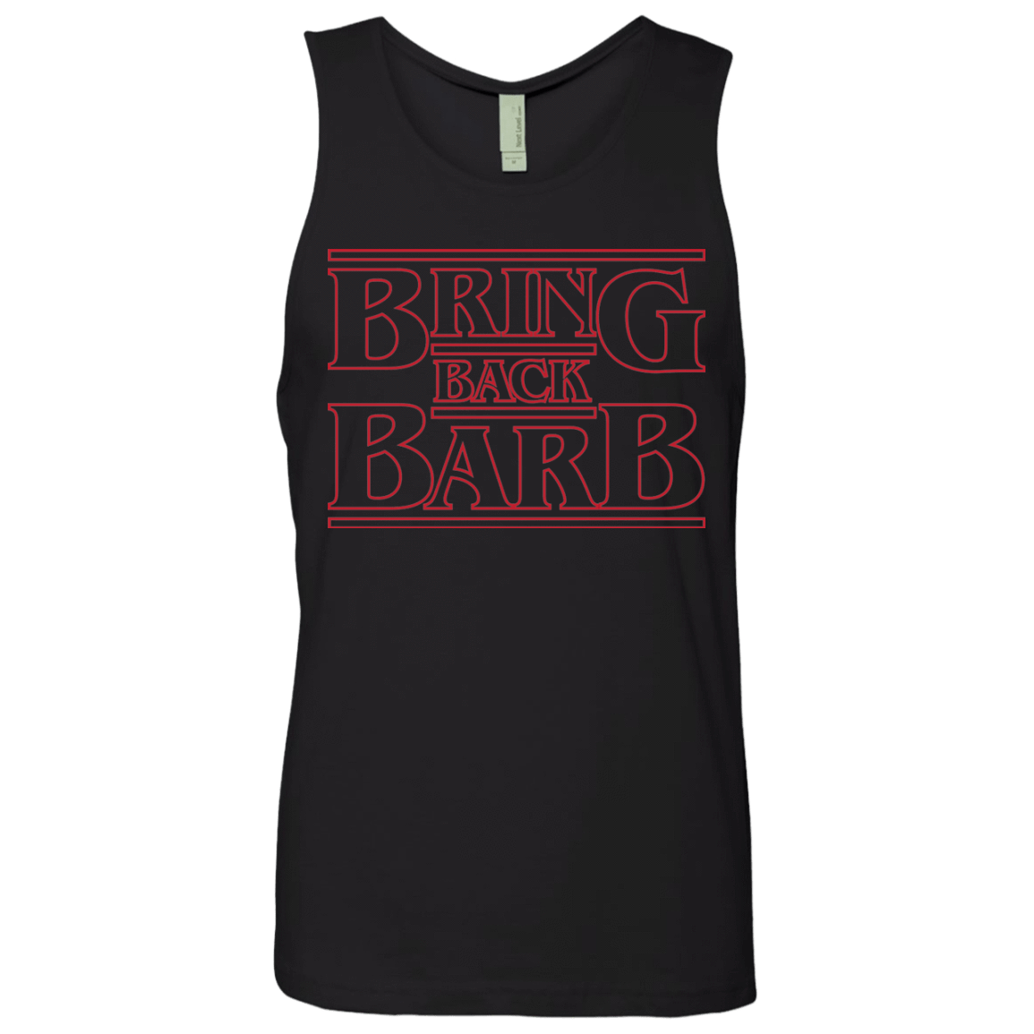 T-Shirts Black / Small Bring Back Barb Men's Premium Tank Top