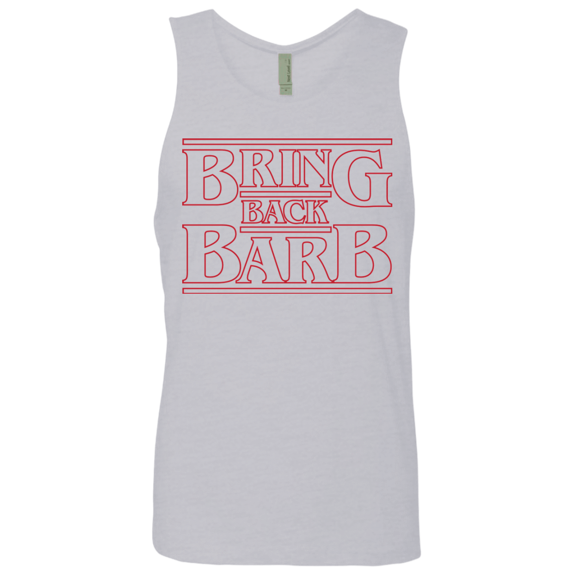 T-Shirts Heather Grey / Small Bring Back Barb Men's Premium Tank Top