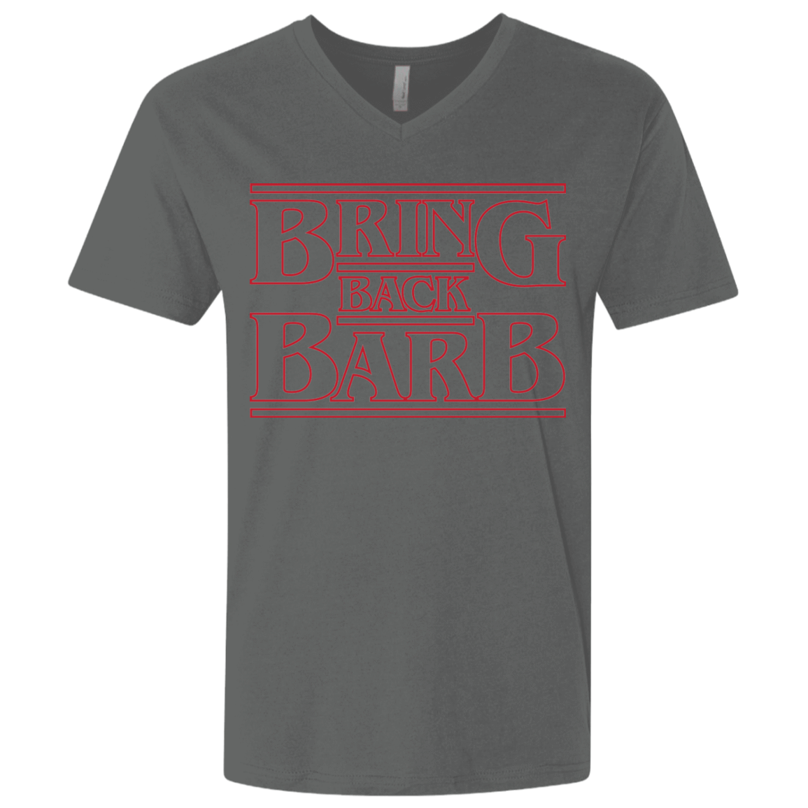 T-Shirts Heavy Metal / X-Small Bring Back Barb Men's Premium V-Neck