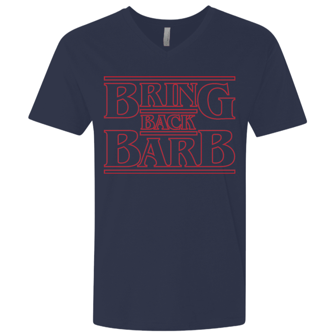 T-Shirts Midnight Navy / X-Small Bring Back Barb Men's Premium V-Neck
