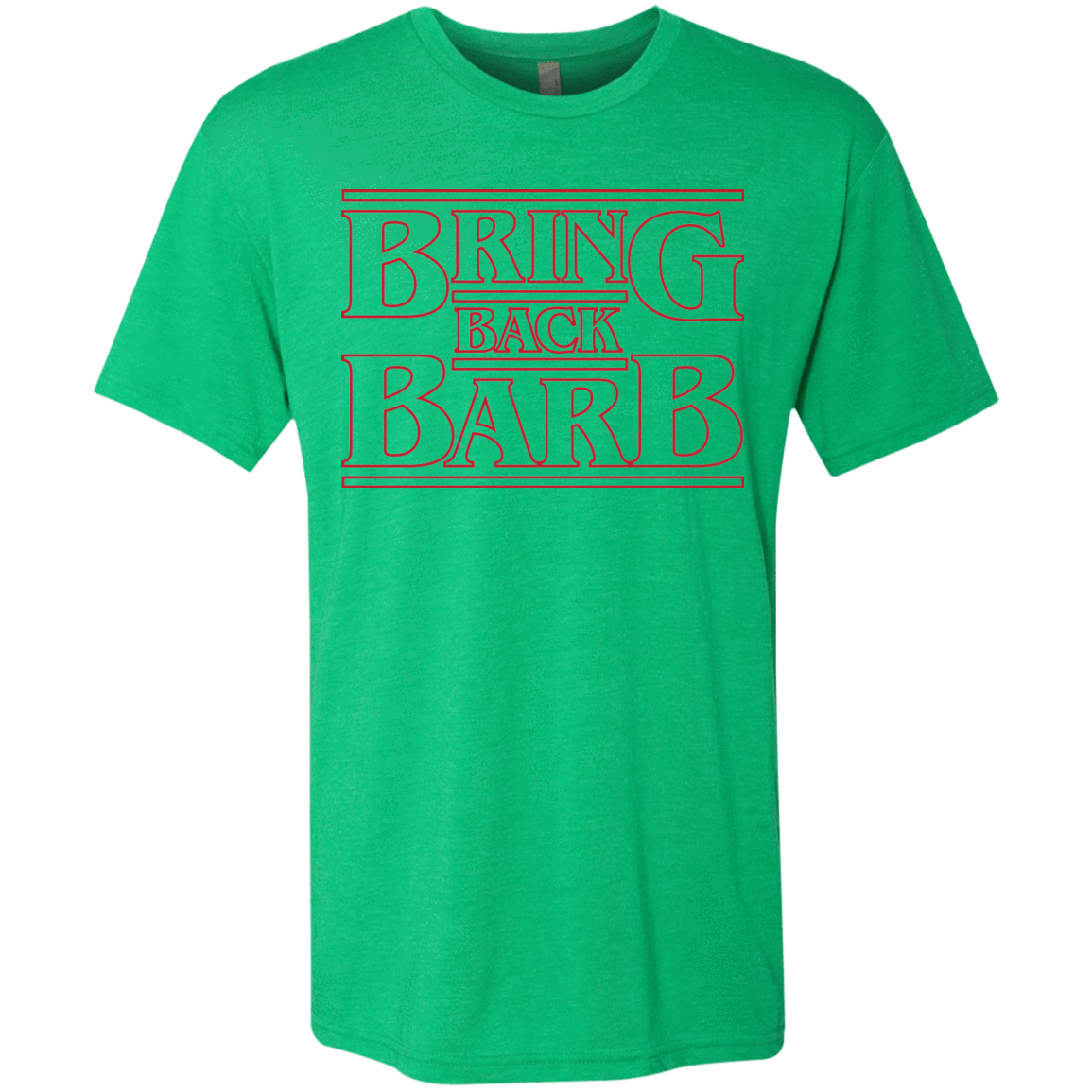 T-Shirts Envy / Small Bring Back Barb Men's Triblend T-Shirt