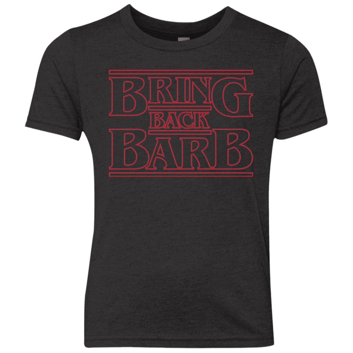 T-Shirts Vintage Black / YXS Bring Back Barb Youth Triblend T-Shirt