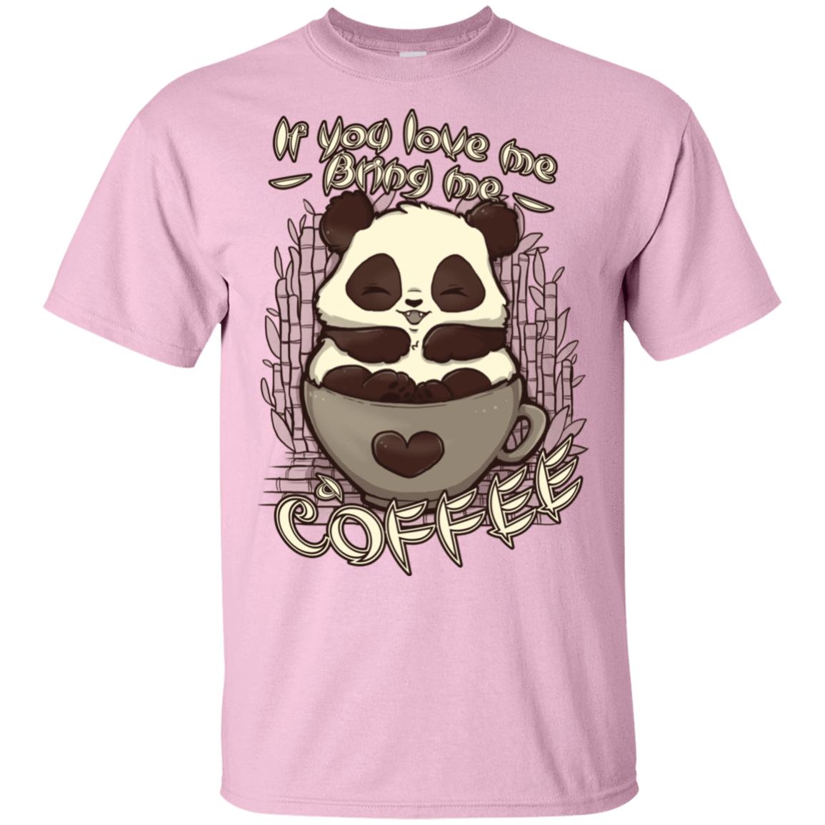 T-Shirts Light Pink / S Bring me a Coffee T-Shirt