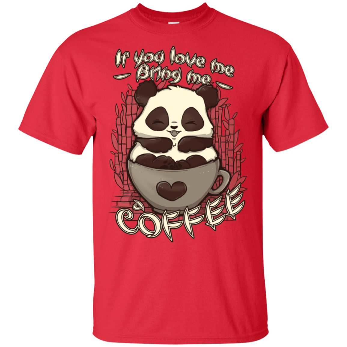 T-Shirts Red / S Bring me a Coffee T-Shirt