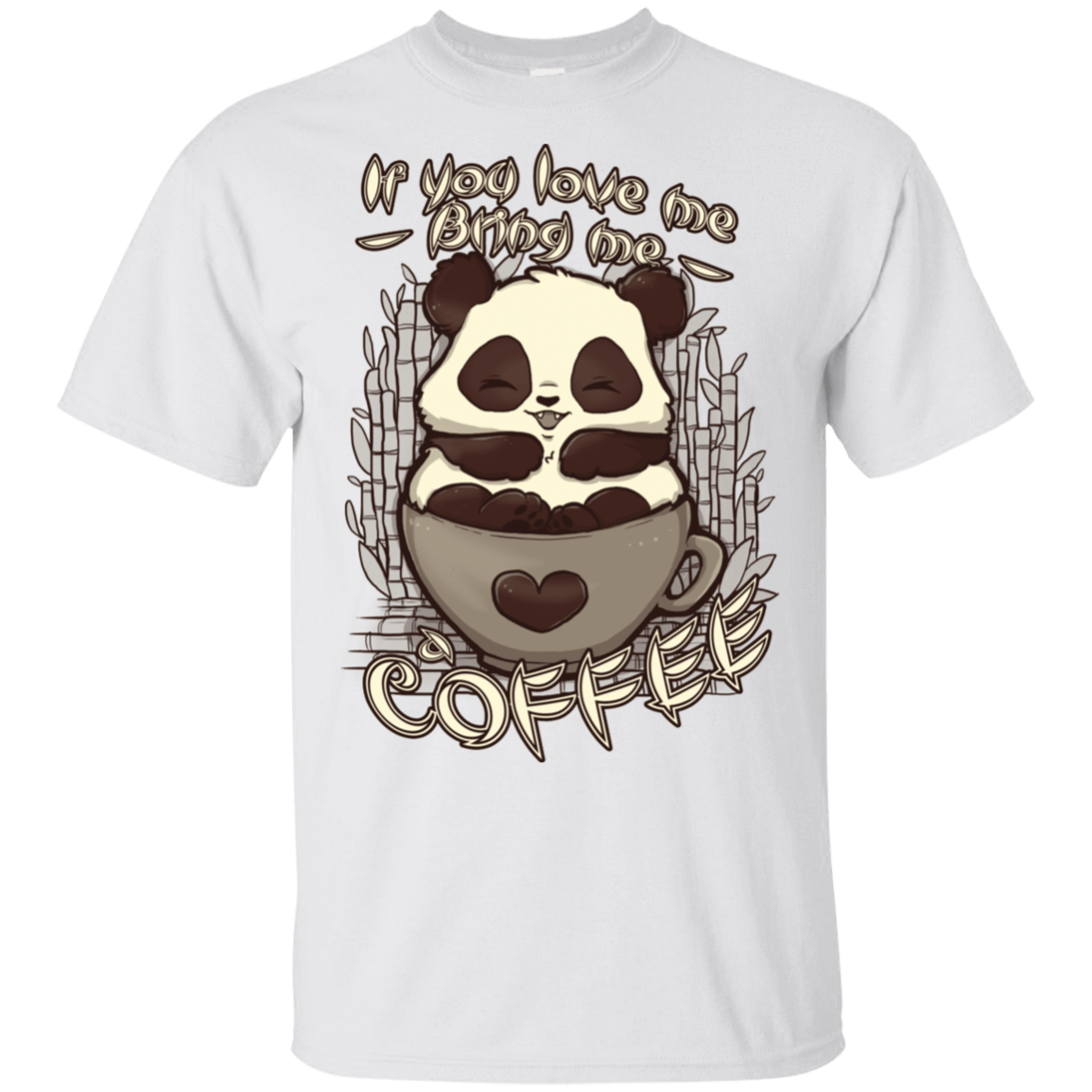T-Shirts White / S Bring me a Coffee T-Shirt
