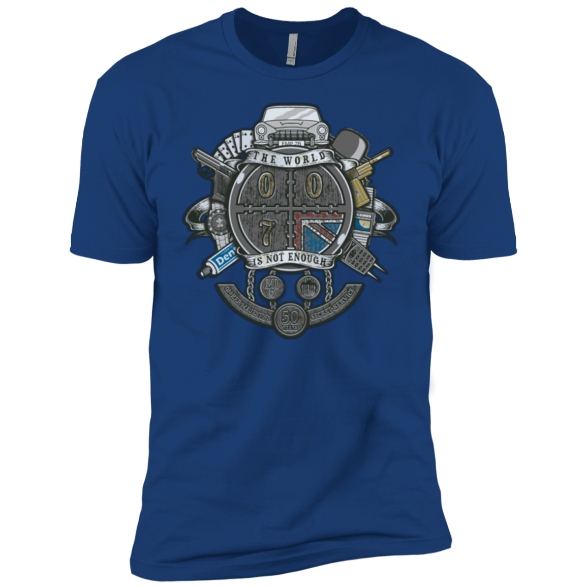 T-Shirts Royal / YXS British Spy Crest Boys Premium T-Shirt
