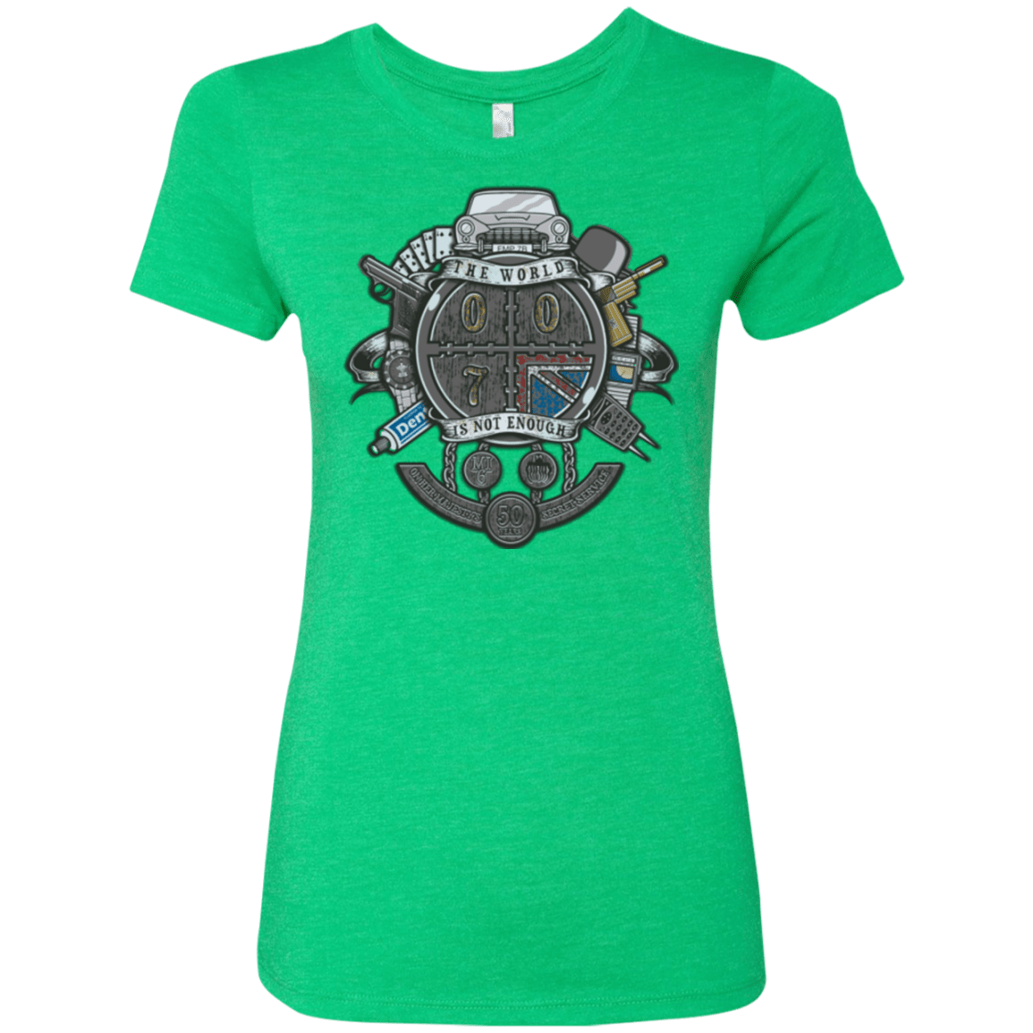 T-Shirts Envy / Small British Spy Crest Women's Triblend T-Shirt
