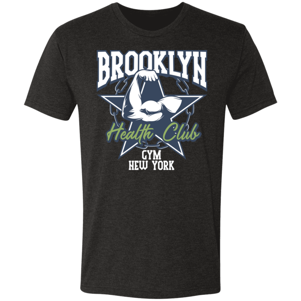 T-Shirts Vintage Black / S Brooklyn Health Club Men's Triblend T-Shirt