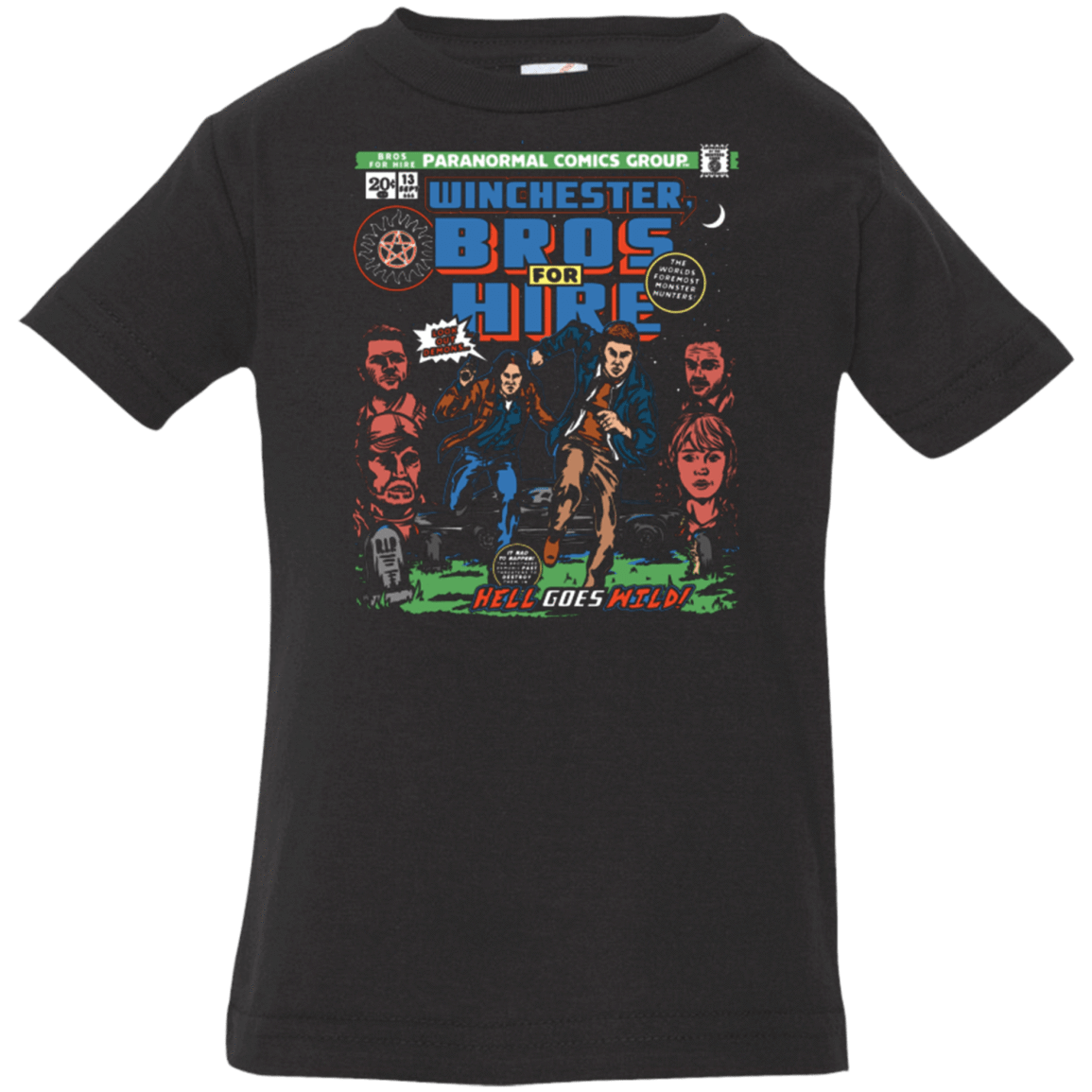 T-Shirts Black / 6 Months Bros 4 Hire Infant Premium T-Shirt