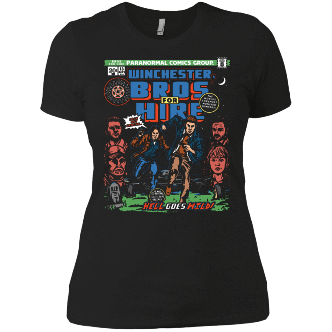 T-Shirts Black / X-Small Bros 4 Hire Women's Premium T-Shirt