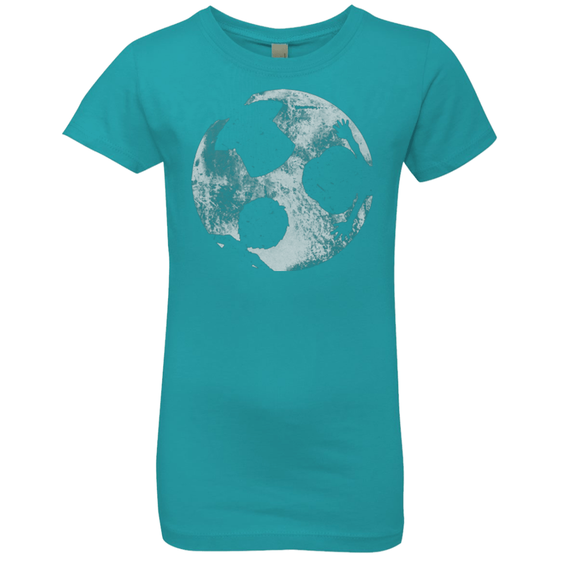 T-Shirts Tahiti Blue / YXS Brothers Moon Girls Premium T-Shirt