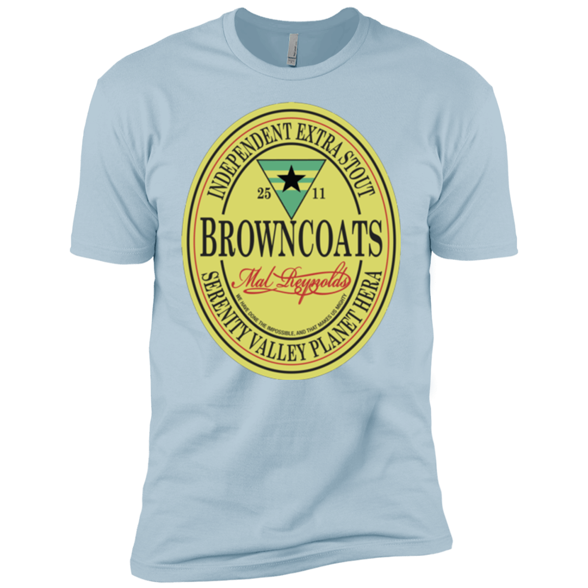 T-Shirts Light Blue / YXS Browncoats Stout Boys Premium T-Shirt