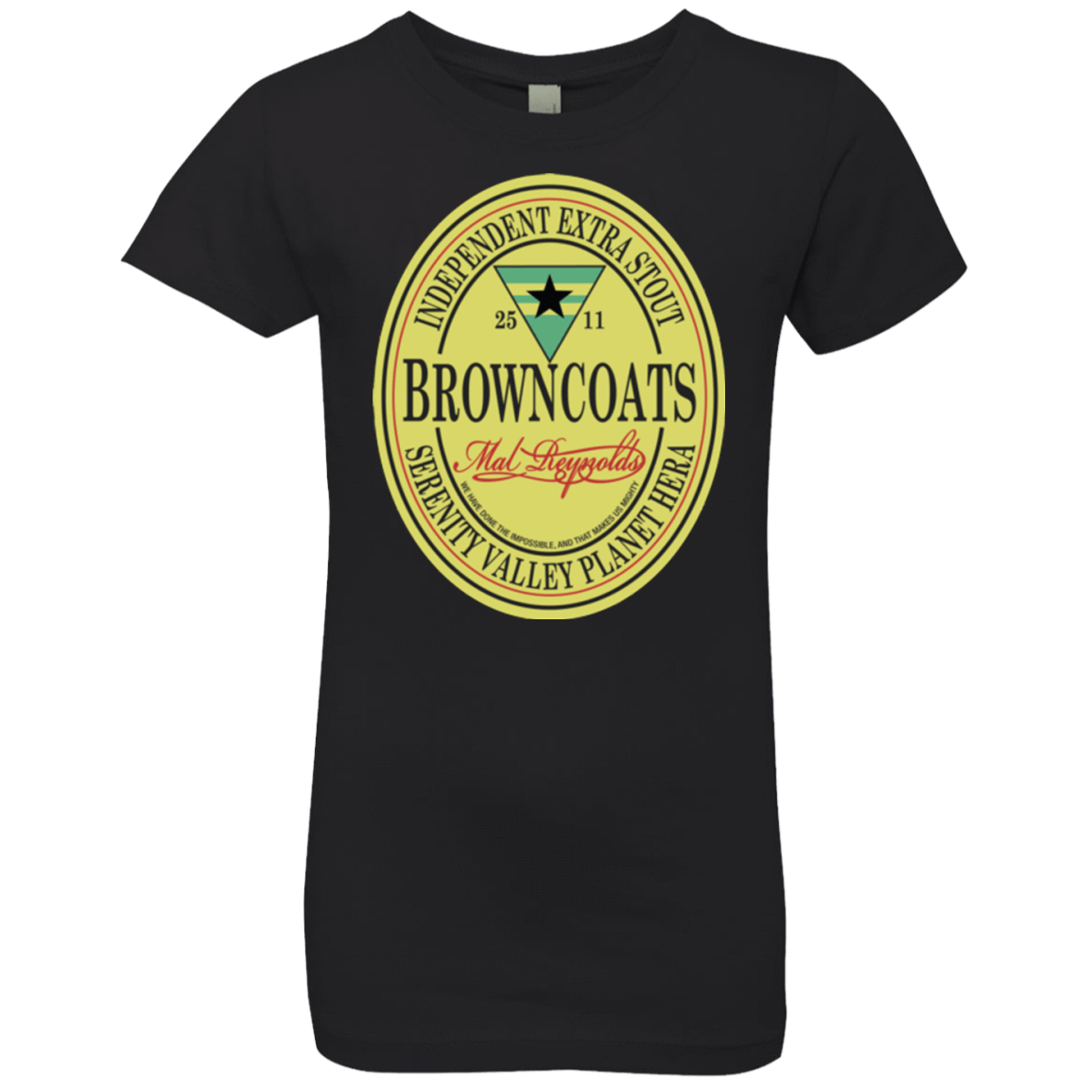 T-Shirts Black / YXS Browncoats Stout Girls Premium T-Shirt