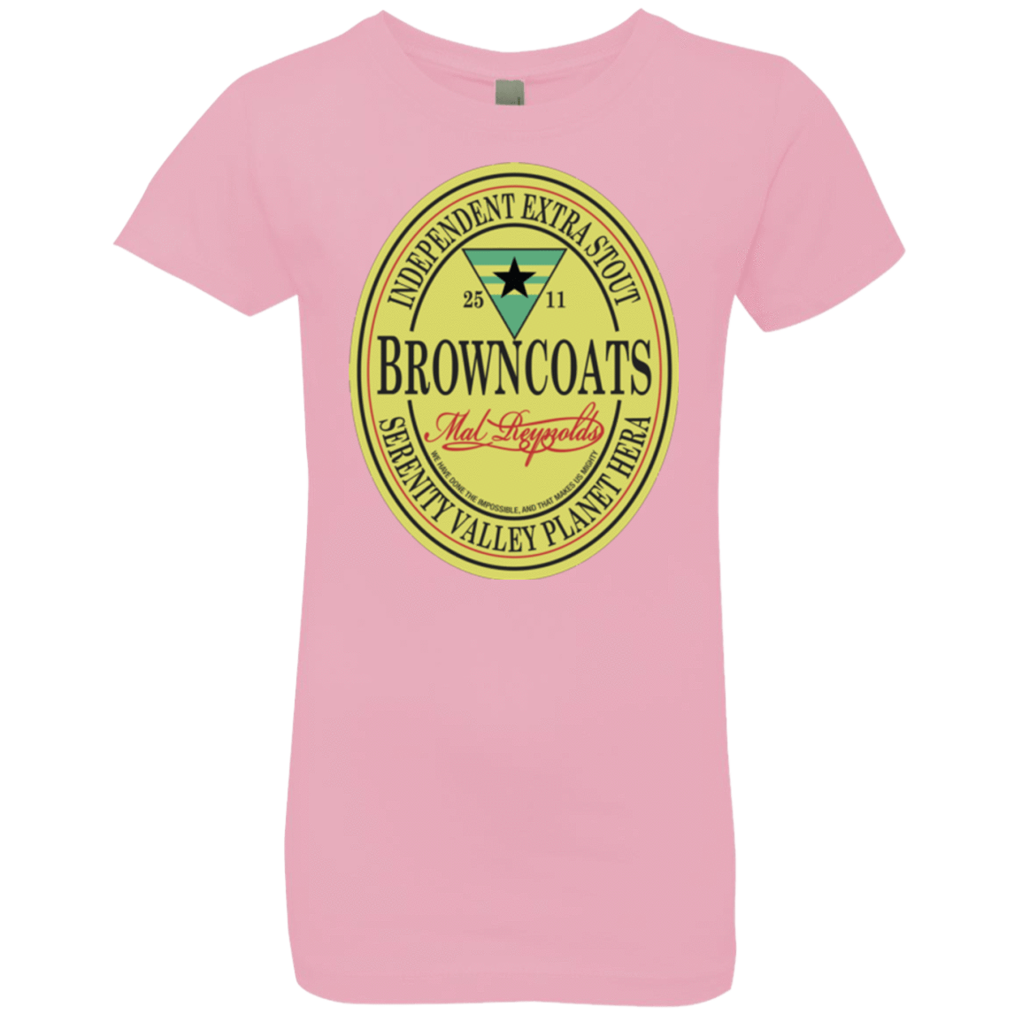 T-Shirts Light Pink / YXS Browncoats Stout Girls Premium T-Shirt