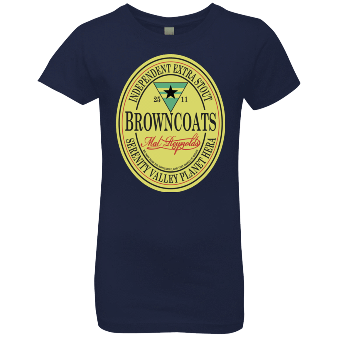 T-Shirts Midnight Navy / YXS Browncoats Stout Girls Premium T-Shirt