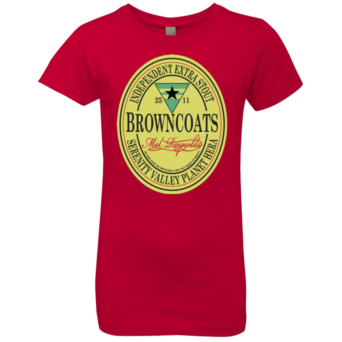 T-Shirts Red / YXS Browncoats Stout Girls Premium T-Shirt