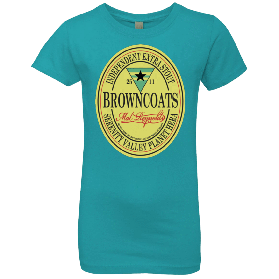T-Shirts Tahiti Blue / YXS Browncoats Stout Girls Premium T-Shirt