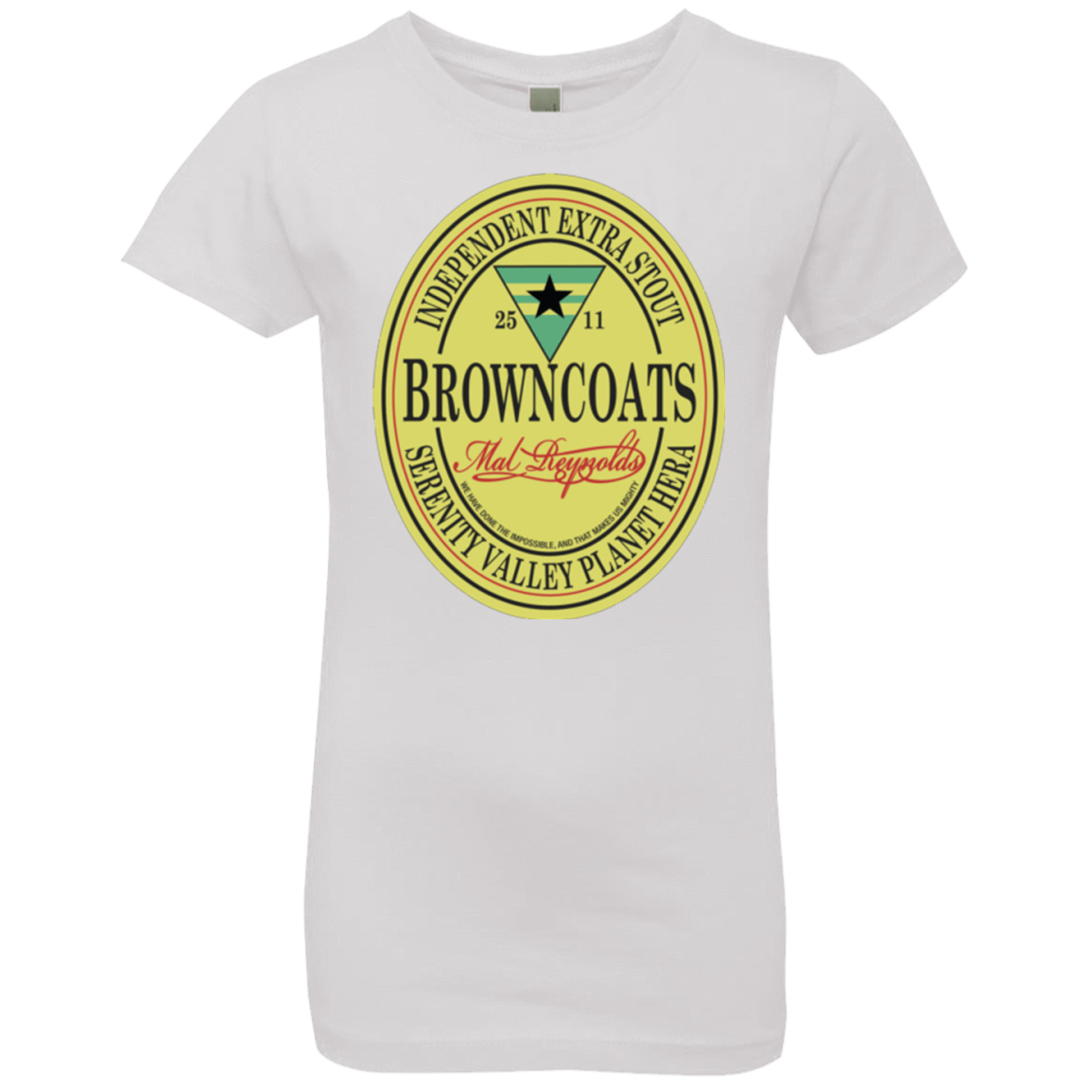 T-Shirts White / YXS Browncoats Stout Girls Premium T-Shirt