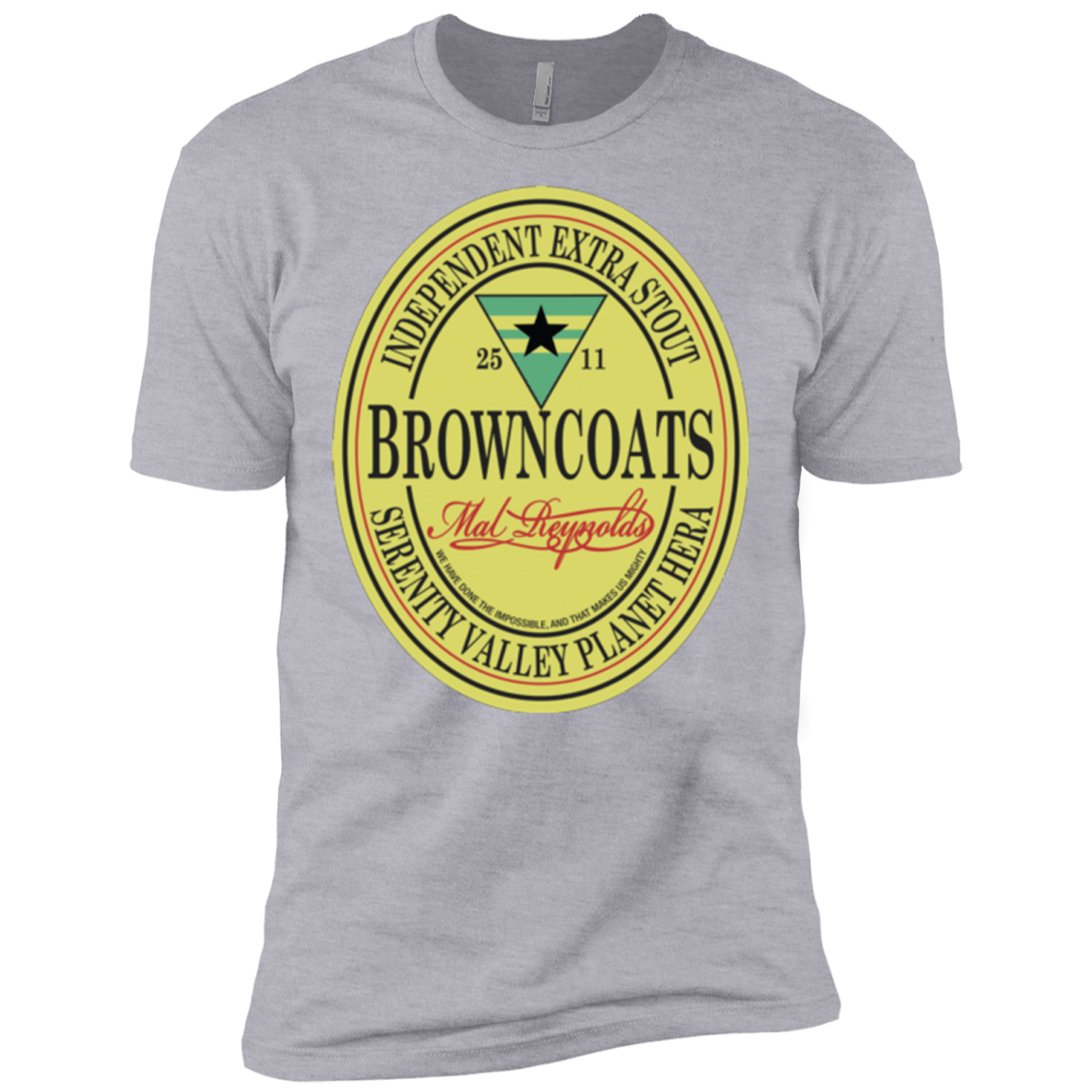 T-Shirts Heather Grey / X-Small Browncoats Stout Men's Premium T-Shirt