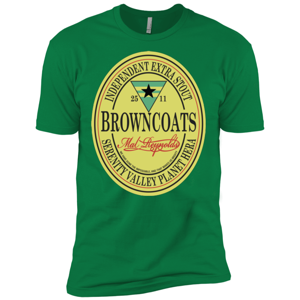 T-Shirts Kelly Green / X-Small Browncoats Stout Men's Premium T-Shirt