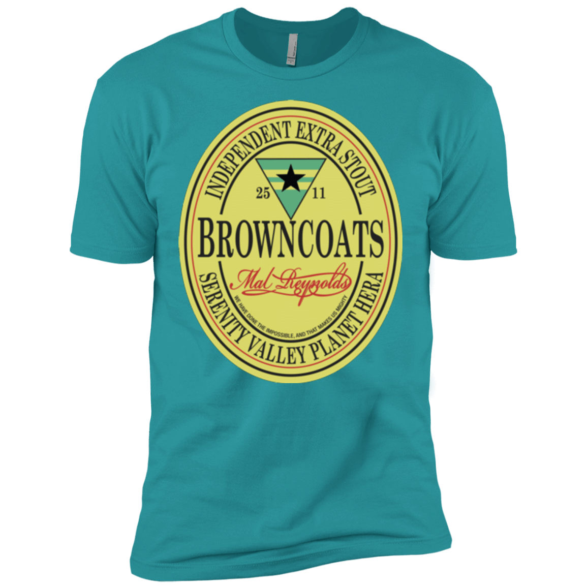 T-Shirts Tahiti Blue / X-Small Browncoats Stout Men's Premium T-Shirt