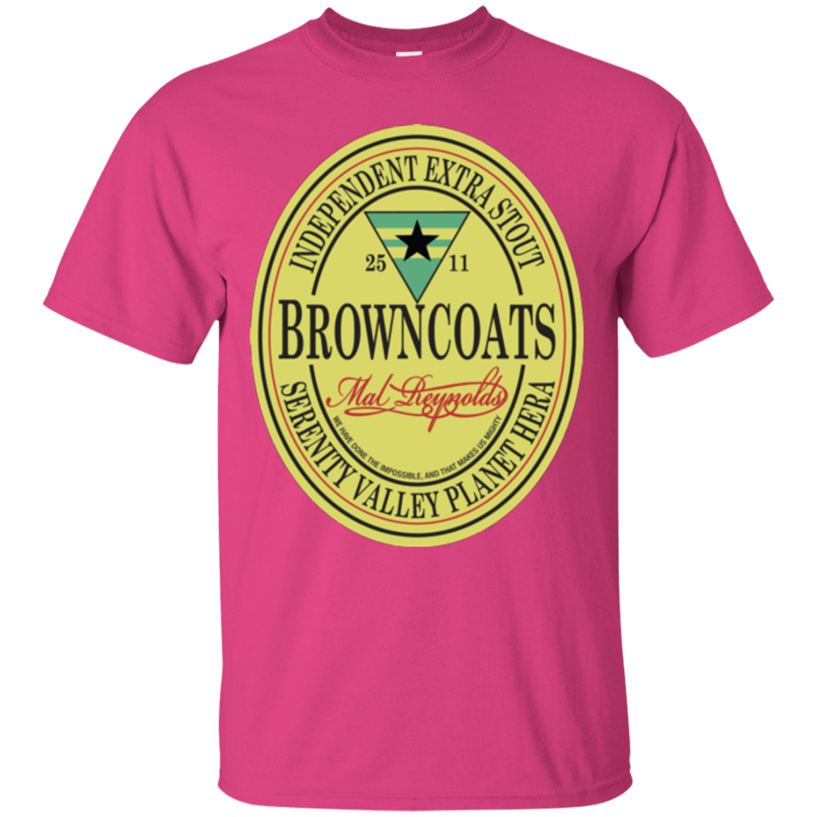 T-Shirts Heliconia / Small Browncoats Stout T-Shirt