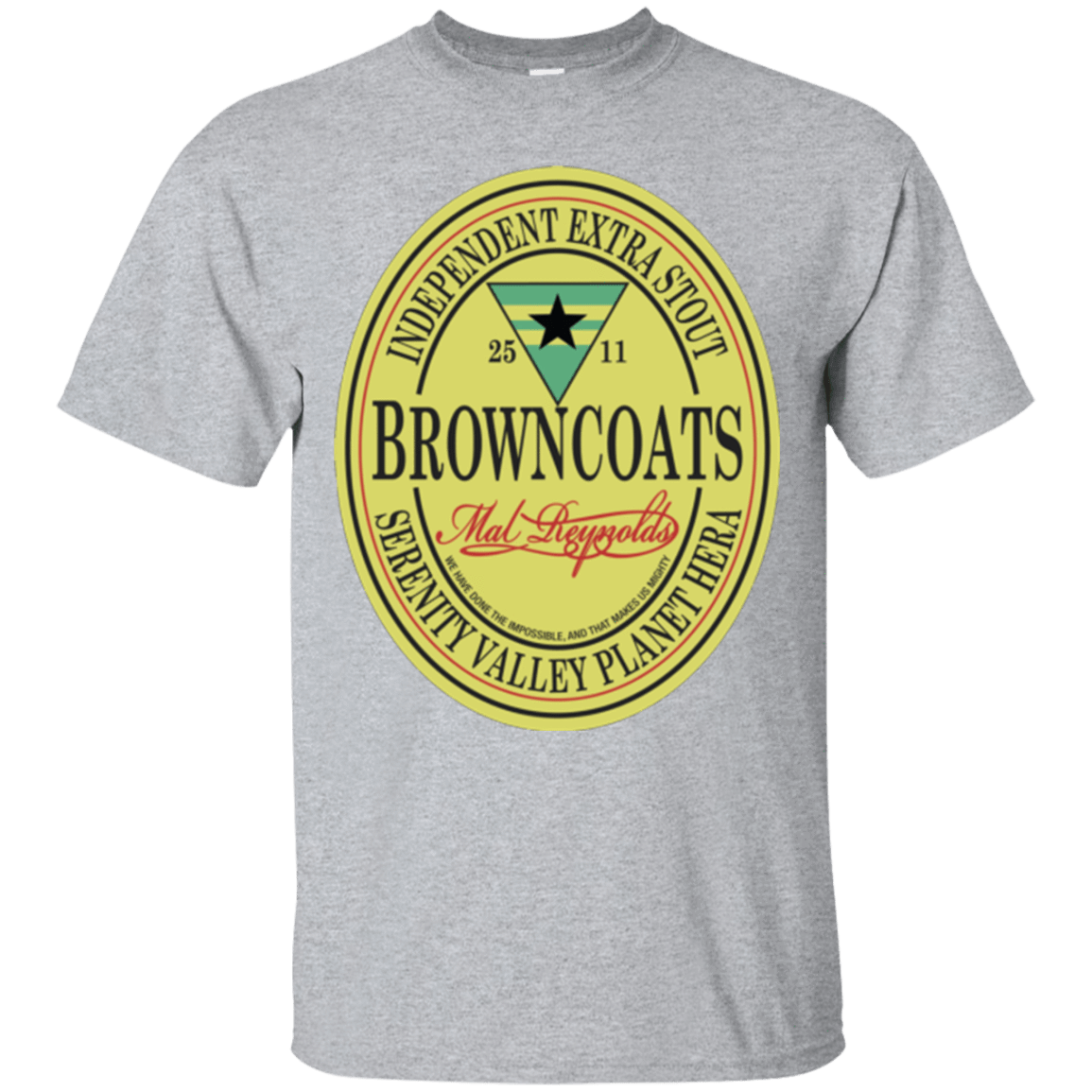T-Shirts Sport Grey / Small Browncoats Stout T-Shirt