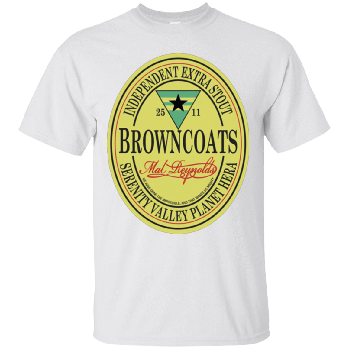 T-Shirts White / Small Browncoats Stout T-Shirt