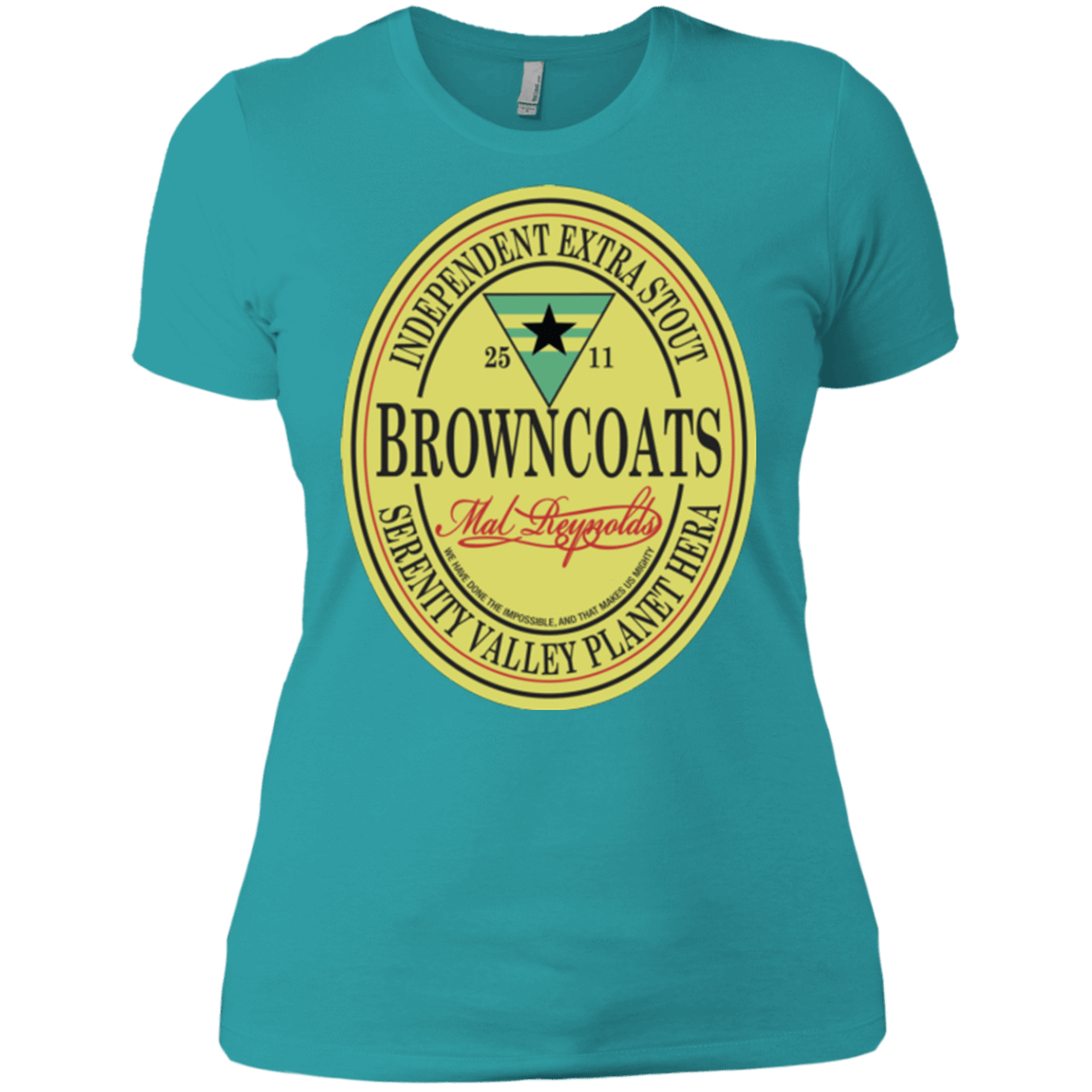 T-Shirts Tahiti Blue / X-Small Browncoats Stout Women's Premium T-Shirt