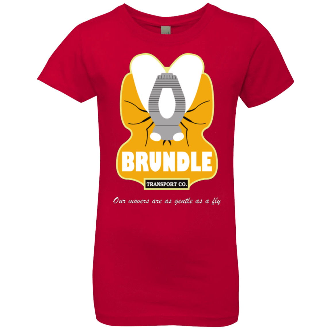 T-Shirts Red / YXS Brundle Transportation Girls Premium T-Shirt