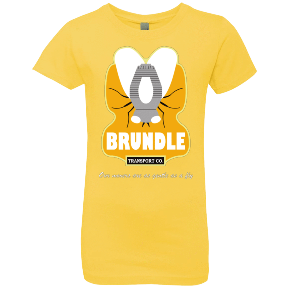 T-Shirts Vibrant Yellow / YXS Brundle Transportation Girls Premium T-Shirt