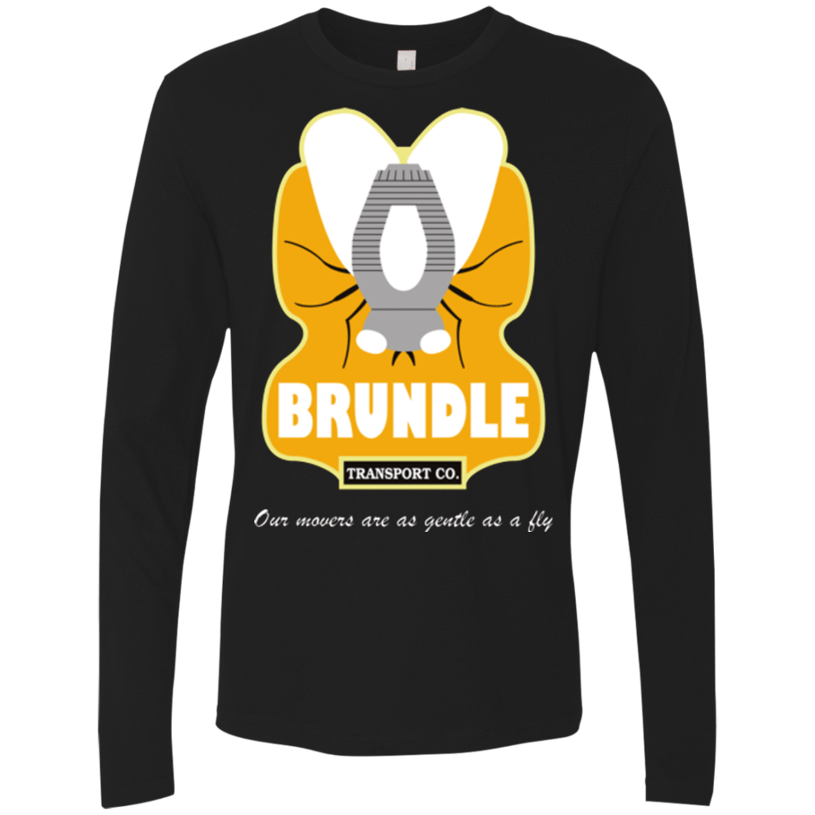 T-Shirts Black / Small Brundle Transportation Men's Premium Long Sleeve