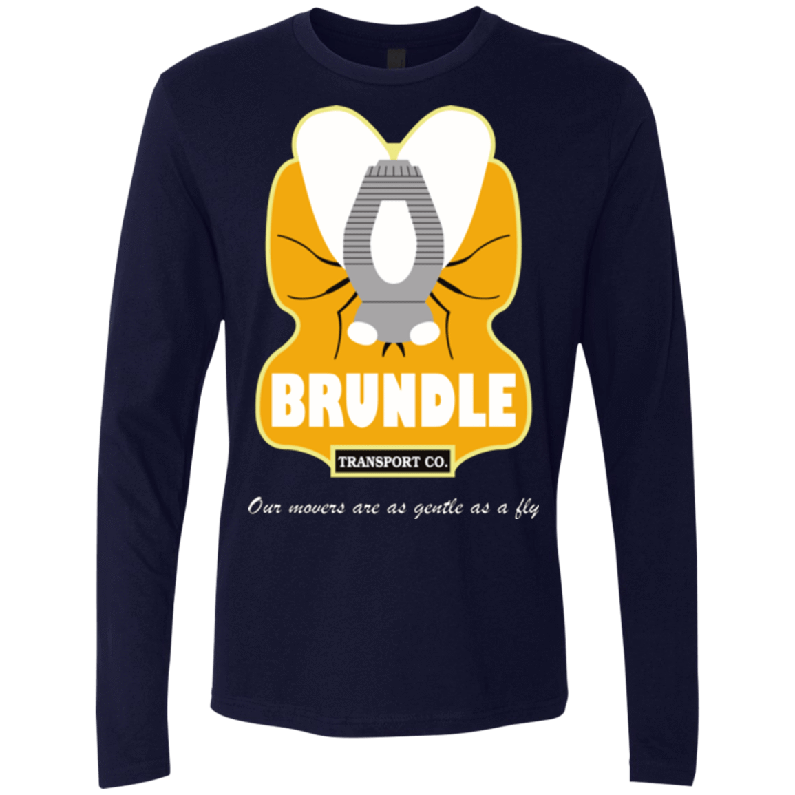 T-Shirts Midnight Navy / Small Brundle Transportation Men's Premium Long Sleeve
