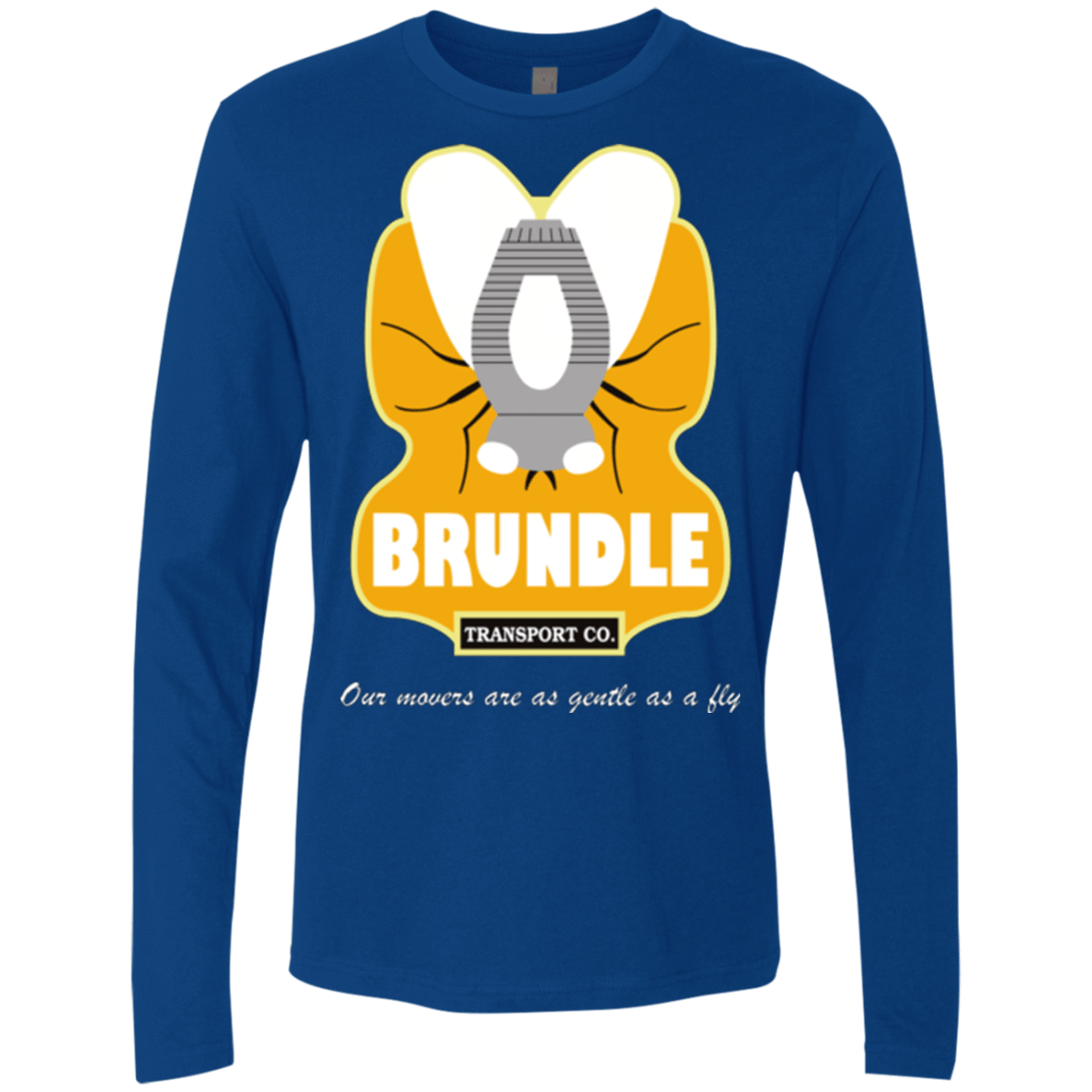 T-Shirts Royal / Small Brundle Transportation Men's Premium Long Sleeve