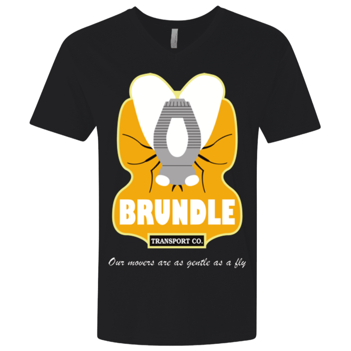 T-Shirts Black / X-Small Brundle Transportation Men's Premium V-Neck