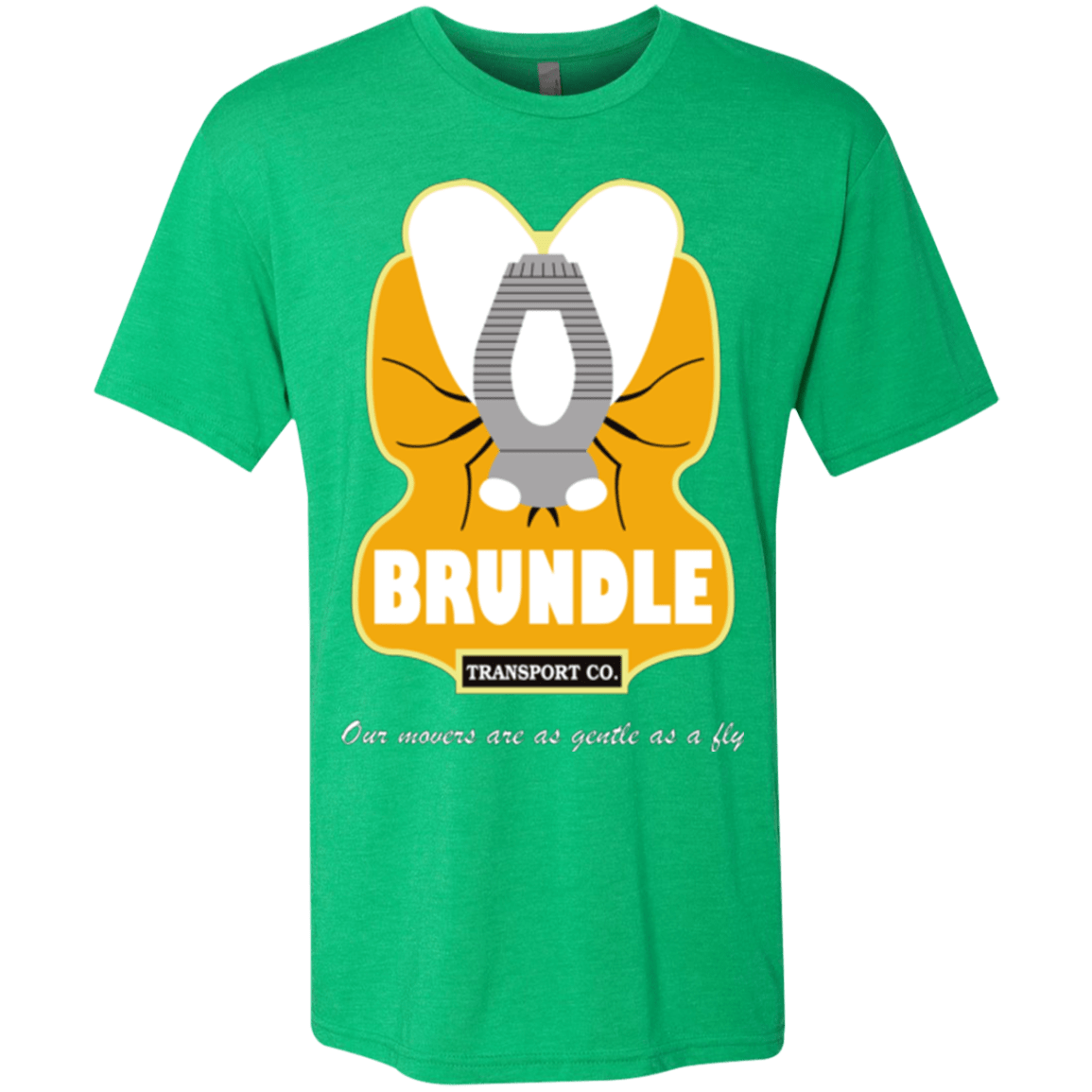 T-Shirts Envy / Small Brundle Transportation Men's Triblend T-Shirt