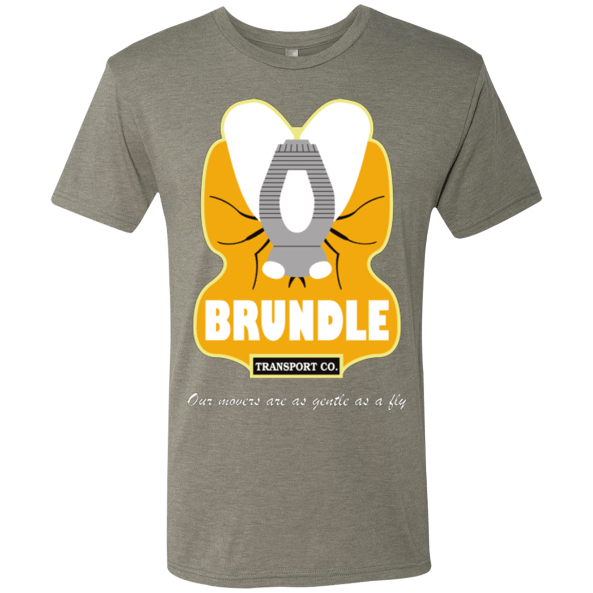 T-Shirts Venetian Grey / Small Brundle Transportation Men's Triblend T-Shirt