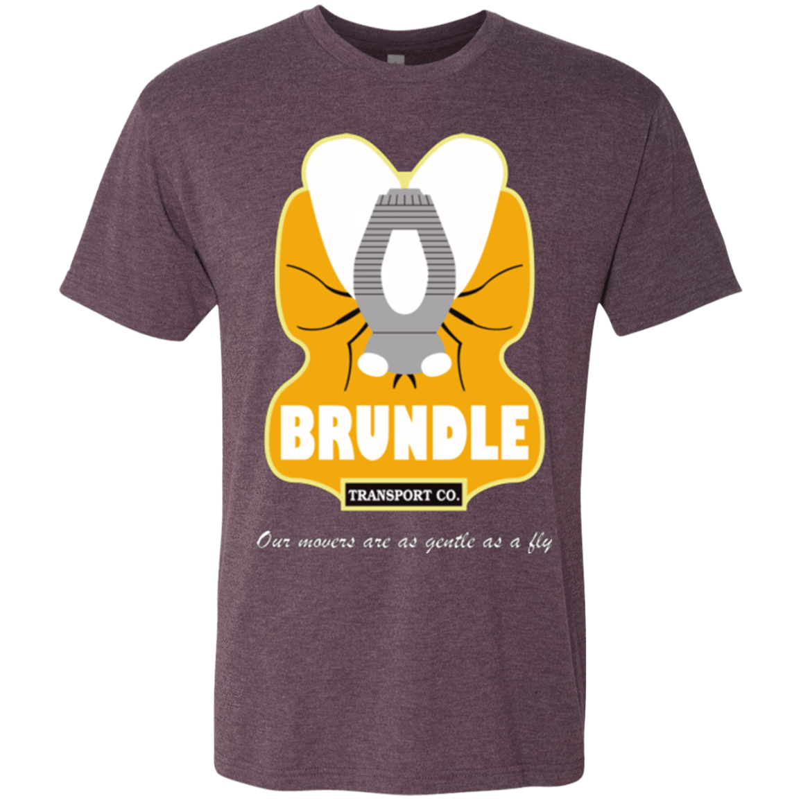T-Shirts Vintage Purple / Small Brundle Transportation Men's Triblend T-Shirt
