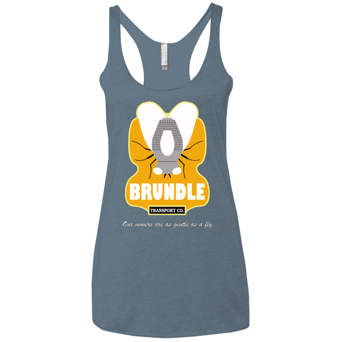 T-Shirts Indigo / X-Small Brundle Transportation Women's Triblend Racerback Tank